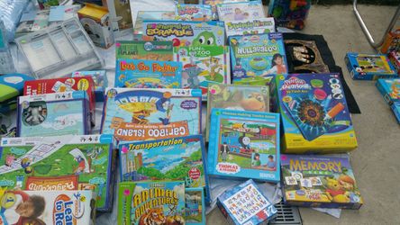 Lot of preschool games