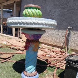 Concrete Water Fountain