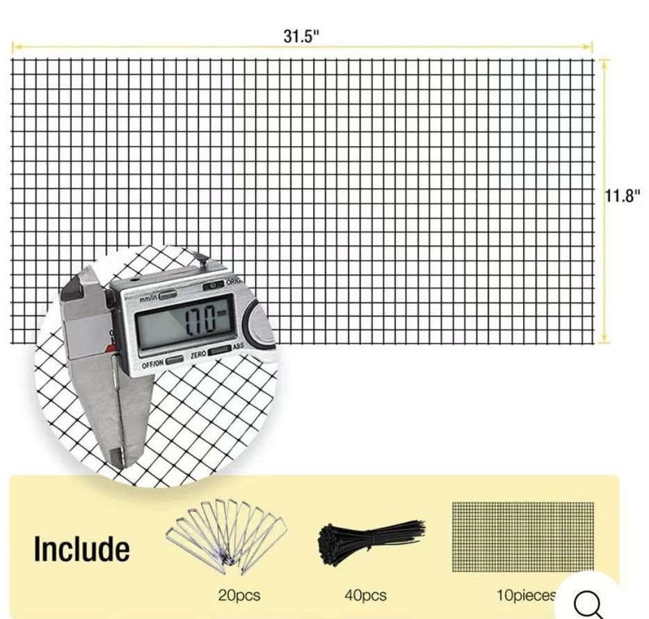 🥨Aivituvin-AIR83 Bottom Extension Wire Mesh for Aivituvin Chicken Coop - AIR83-10pcs