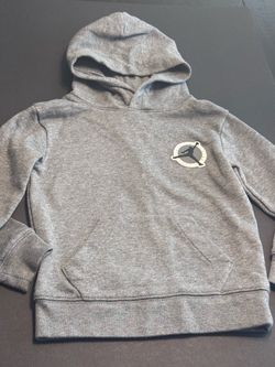 Jordan Jumpman Kids Pullover Hoodie Gray
