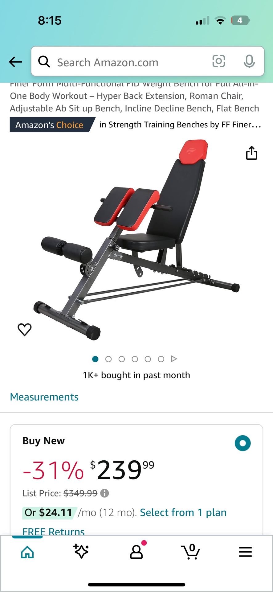 Finer Form Multi-Functional FID Weight Bench