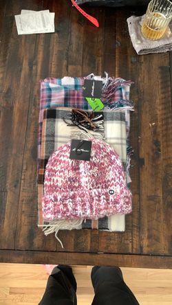 2 Scarfs and 1 Hat - Eddie Bauer