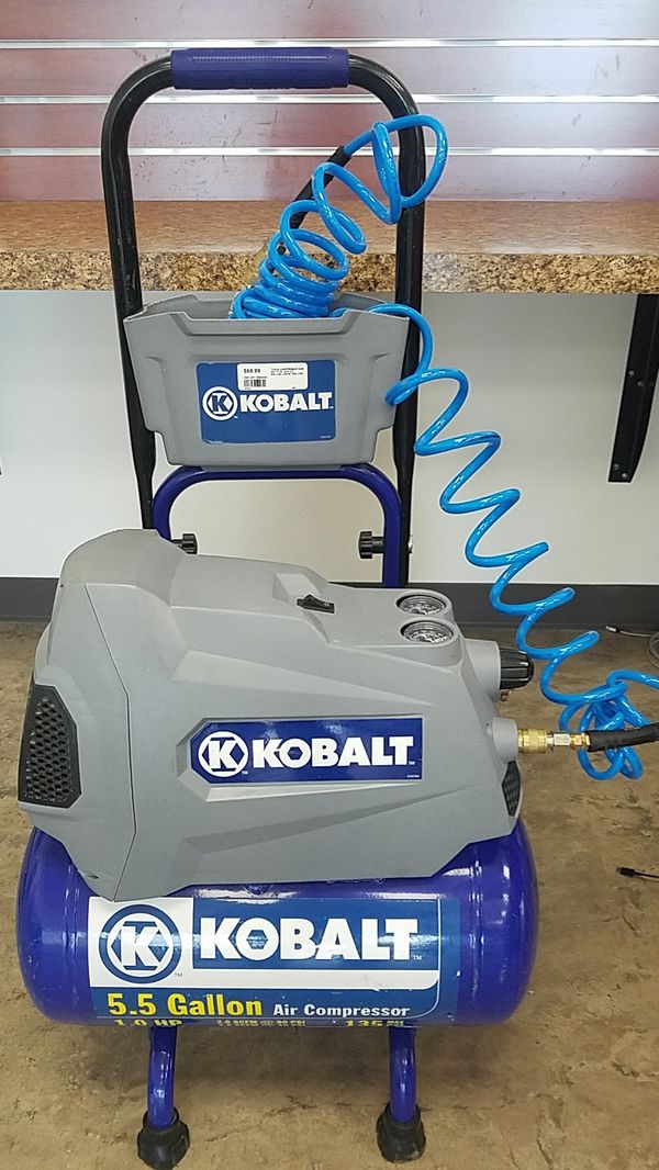 KOBALT 5.5 GALLON COMPRESSOR MODEL 232177 *2079* for Sale in