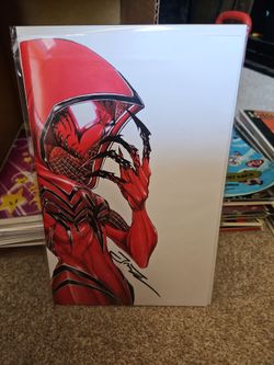 Devil's Deviants	2	Jamie Tyndall Signed W/COA 	Carnage Gwen Sketch Virgin