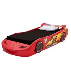 Delta Children Lightning McQueen Toddler Car Bed