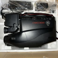 GE camcorder CG706 12x Power zoom New In Box 