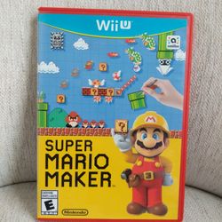 Super Mario Maker Wii U
