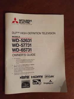 Mitsubishi Proj TV With Sony SoundSystem 