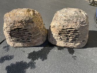 3 Sets of Outdoor Rock Speakers