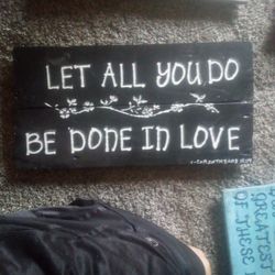 Handmade Wooden Signs