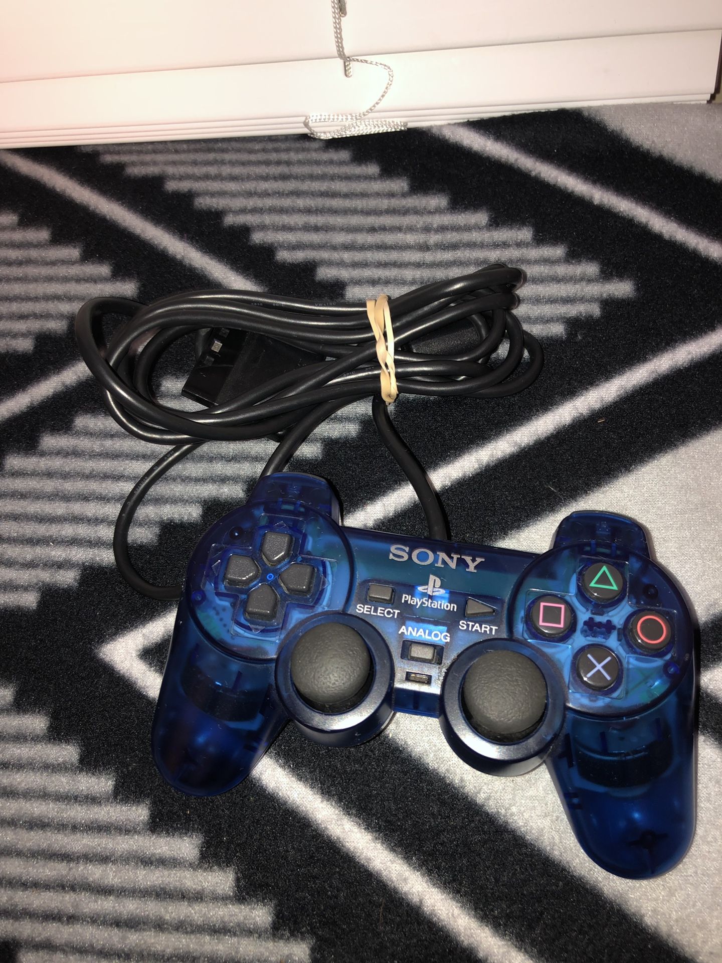 Blue Playstation 2 Controller