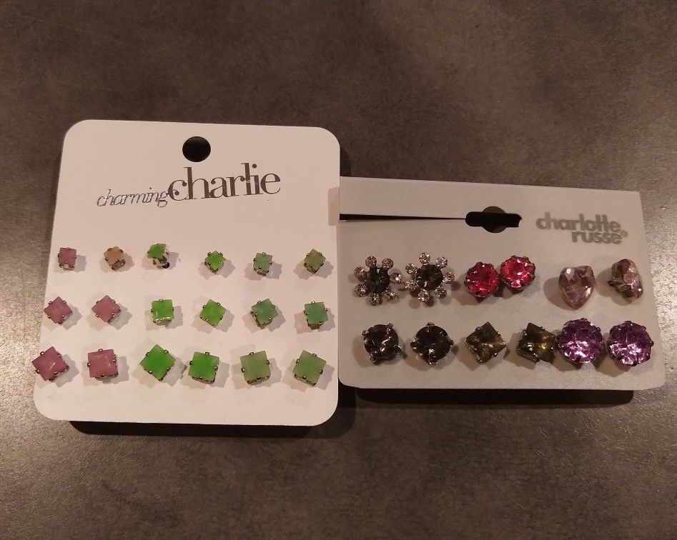 15 New Pairs of Stud Earrings From Charming Charlie And Charlotte Russe