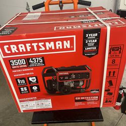 CRAFTSMAN 3500-Watt Portable Generator Model #CMXGGAS030729 $569+ Tax at Lowe's New  Will do free delivery to your house