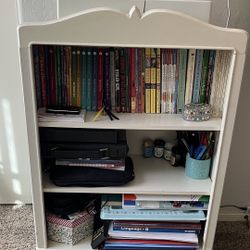 Small White Bookcase