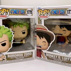 One Piece - Luffy & Zoro Funko POP! 2 POP Bundle