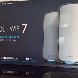 WiFi mesh system with 4 netgear satellites