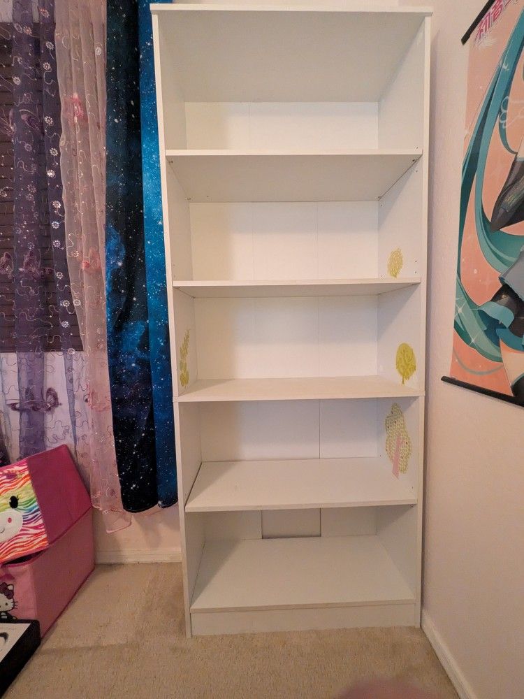 White Bookcase