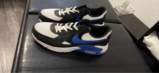 Nike Air Max Sneakers White Black Blue