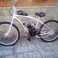 New 2 Stroke Motorized Bike 80cc.