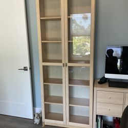 IKEA Billy Bookcase With Glass Doors