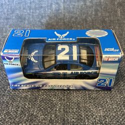 NEW #21 Ken Schrader 1/64 US Air Force 2006 Promo Action NASCAR Diecast Car