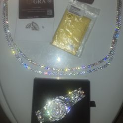 Moissanite Bundle!!! With Cards!!!! 