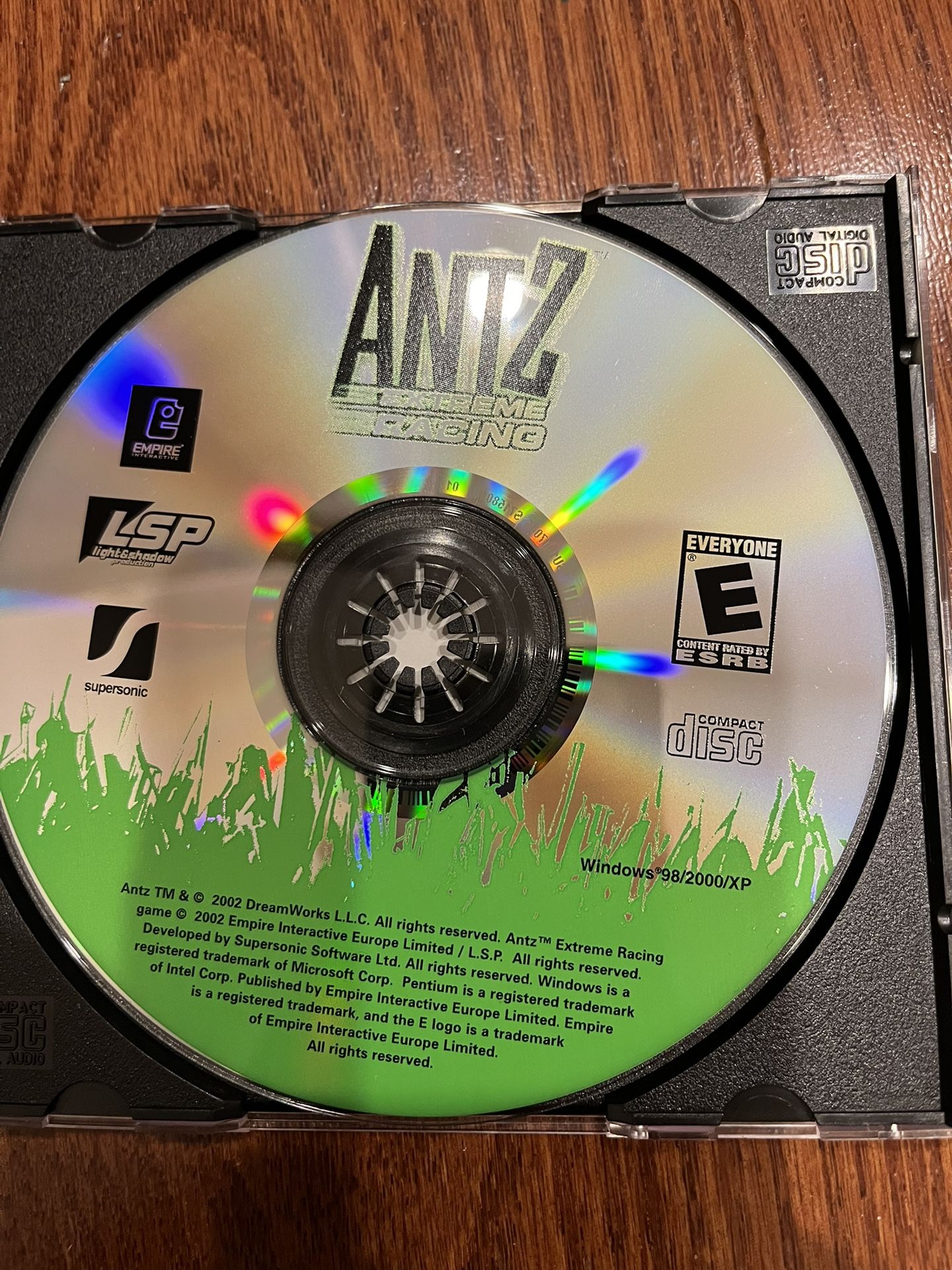 Antz Extreme Racing PC CD-ROM Windows 98 2000 XP Vintage Retro