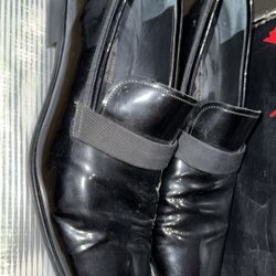 Black Patent Leather Salvatore Ferragamo Size 9.5