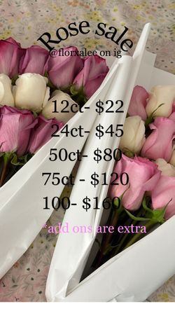 Rose sale
