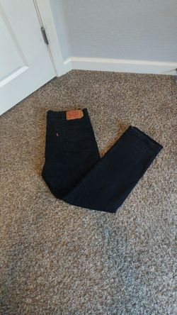 Black 501 Levi's
