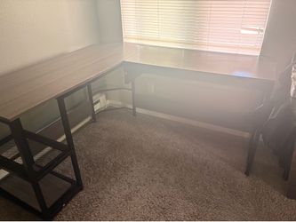 Sit and stand down desk