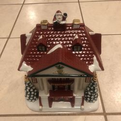 Waterford Holiday house Candy/Cookie Jar