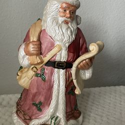 Vintage 10" Ceramic Santa Claus #3