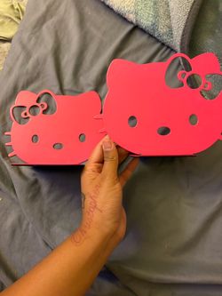 Hello Kitty Metal Bookends Set of 2