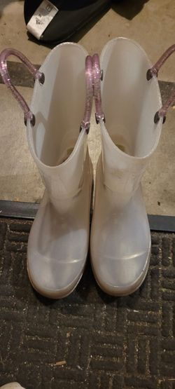 Girls rain boots size 12