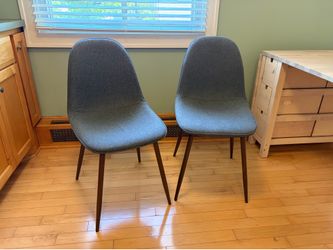 Threshold Copley Mid-Century Dining Chairs (Set of 2) – Dark Grey - $50