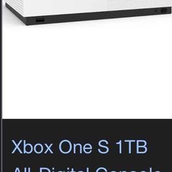 Xbox One S 1tb Digital Edition TRADE Only