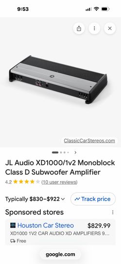 Jl audio set up