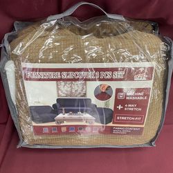 3pc. Sofa Cover Stretchable