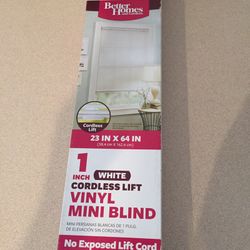 Blinds Shades New 23"x64"