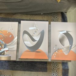 New Three-Piece Canva Decor