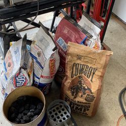 110 Pounds barbecue charcoal