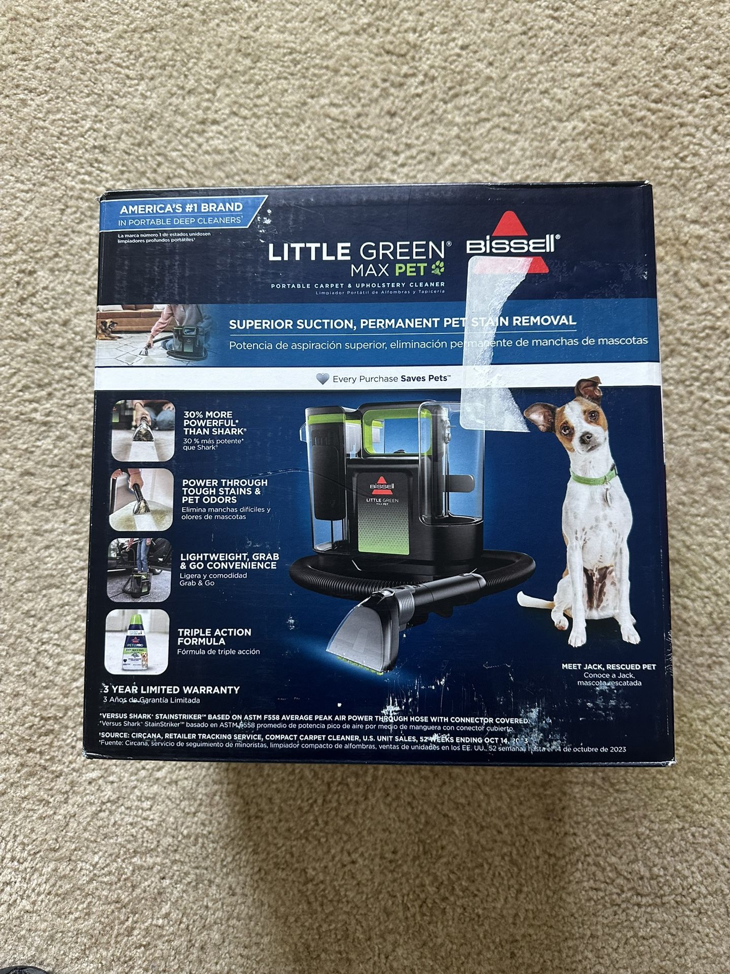 Vacuum BISSELL LITTLE GREEN MAX PET