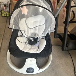 Electric Baby Swing With Remote 