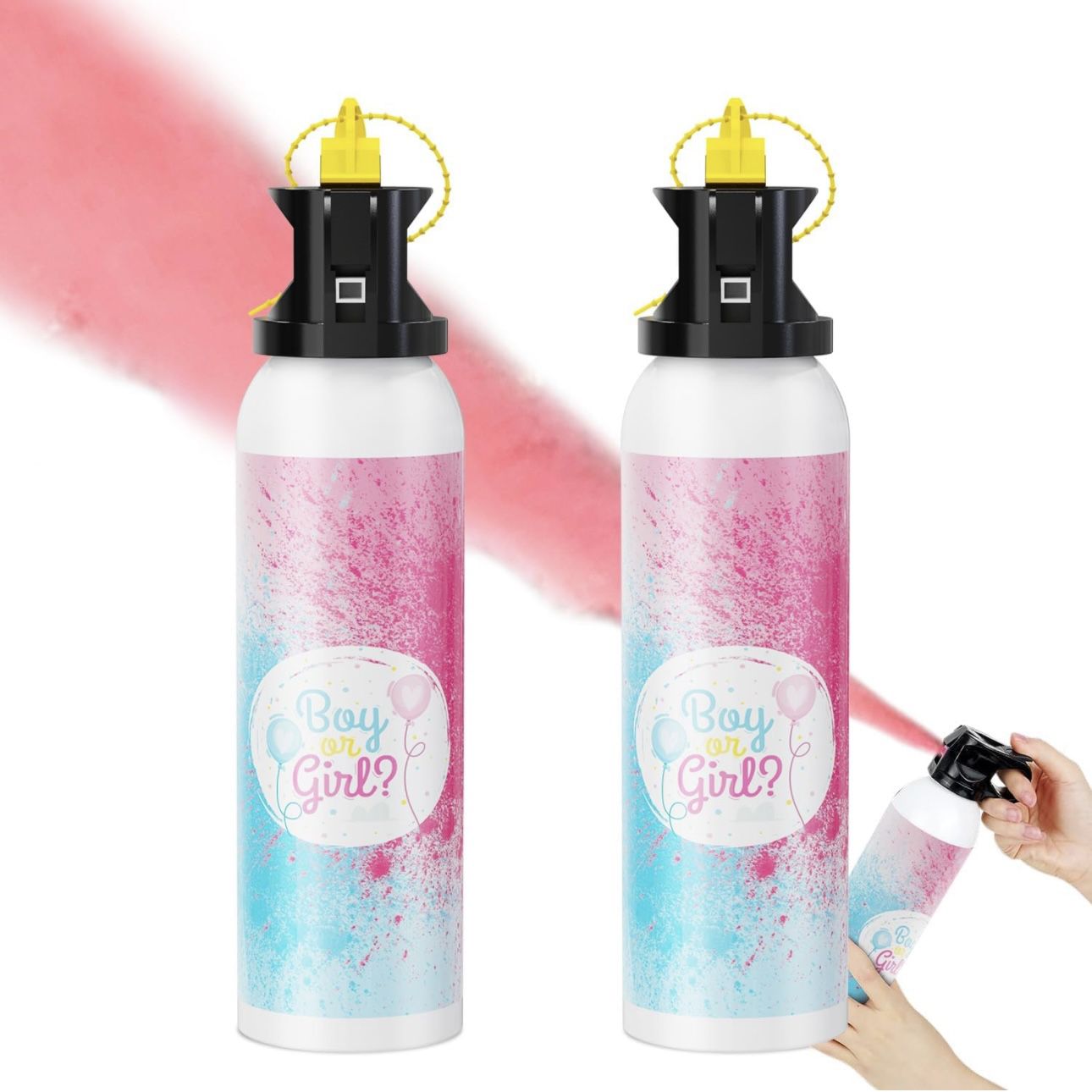 Gender Reveal Party - Pink Extinguisher