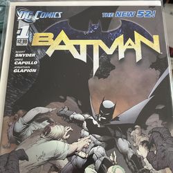 New 52 Batman #1 Comic Book