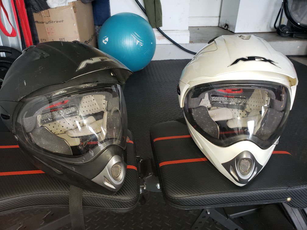 Motorcycle/ATV helmets