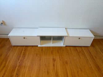 White TV Stand
