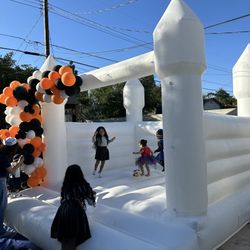 White Bounce House
