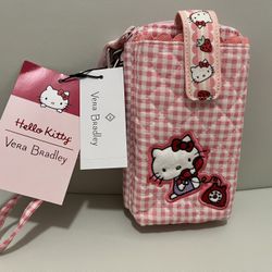 Vera Bradley Hello Kitty Cell Phone Holder/ Clutch 